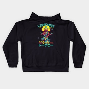 Tokebi God skull Kids Hoodie